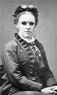 Photograph of hymn writer Fanny Crosby