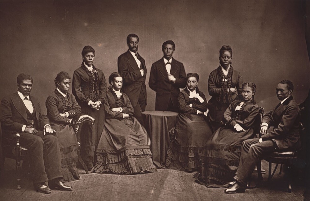 The Fisk Jubilee Singers, a landmark in the history of Christian music