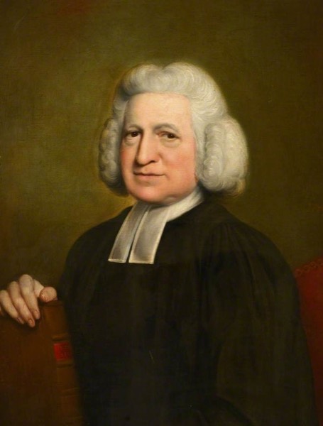 Portrait of Charles Wesley, Methodist hymn writer